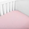 Sabanita Ajustable 70x130 Cuadritos Rosa