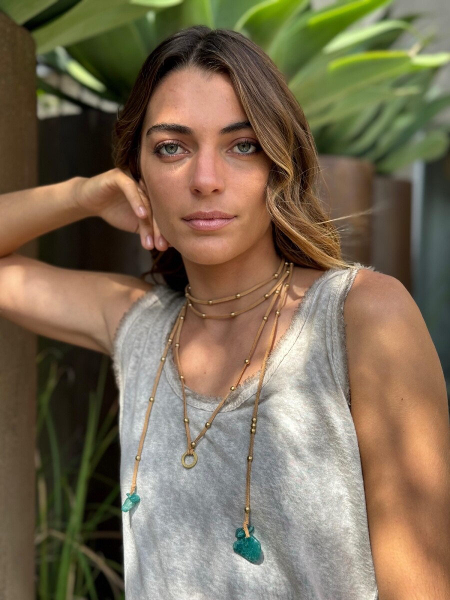 COLLAR JOSEFINA - ESMERALDA 