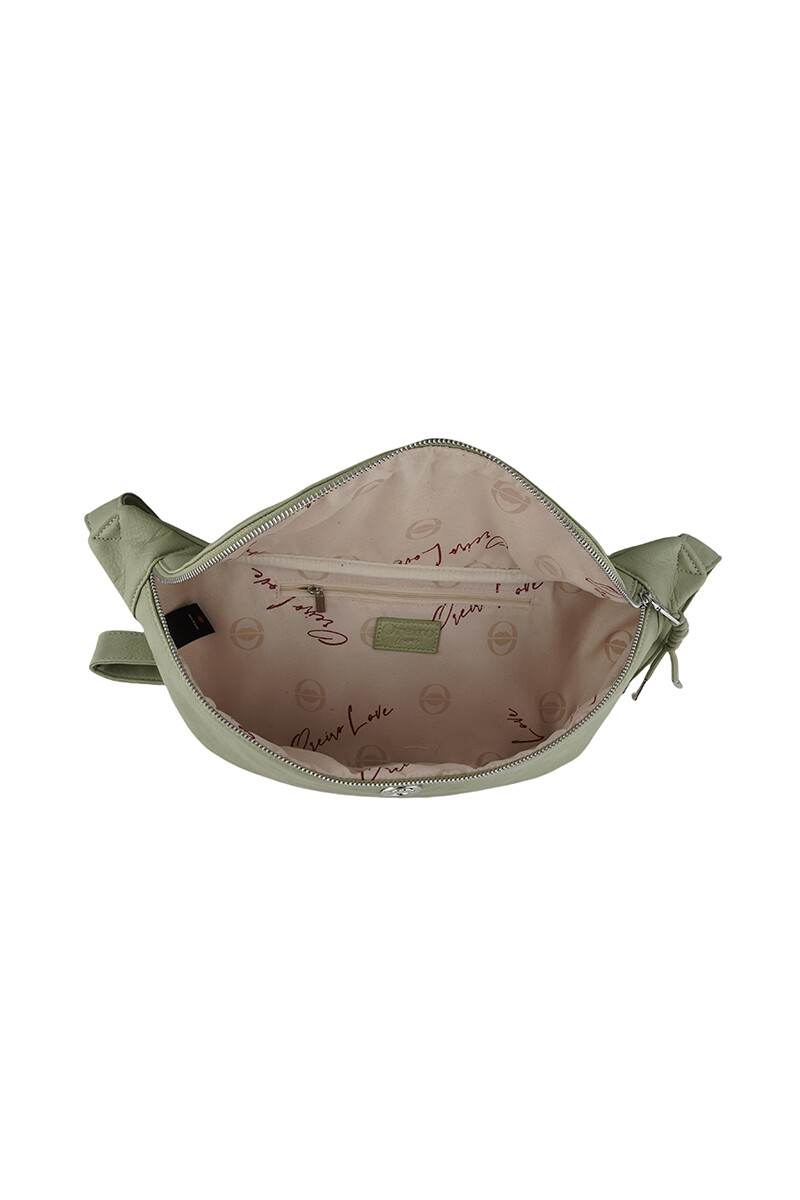 Riñonera Las Oreiro Verde agua