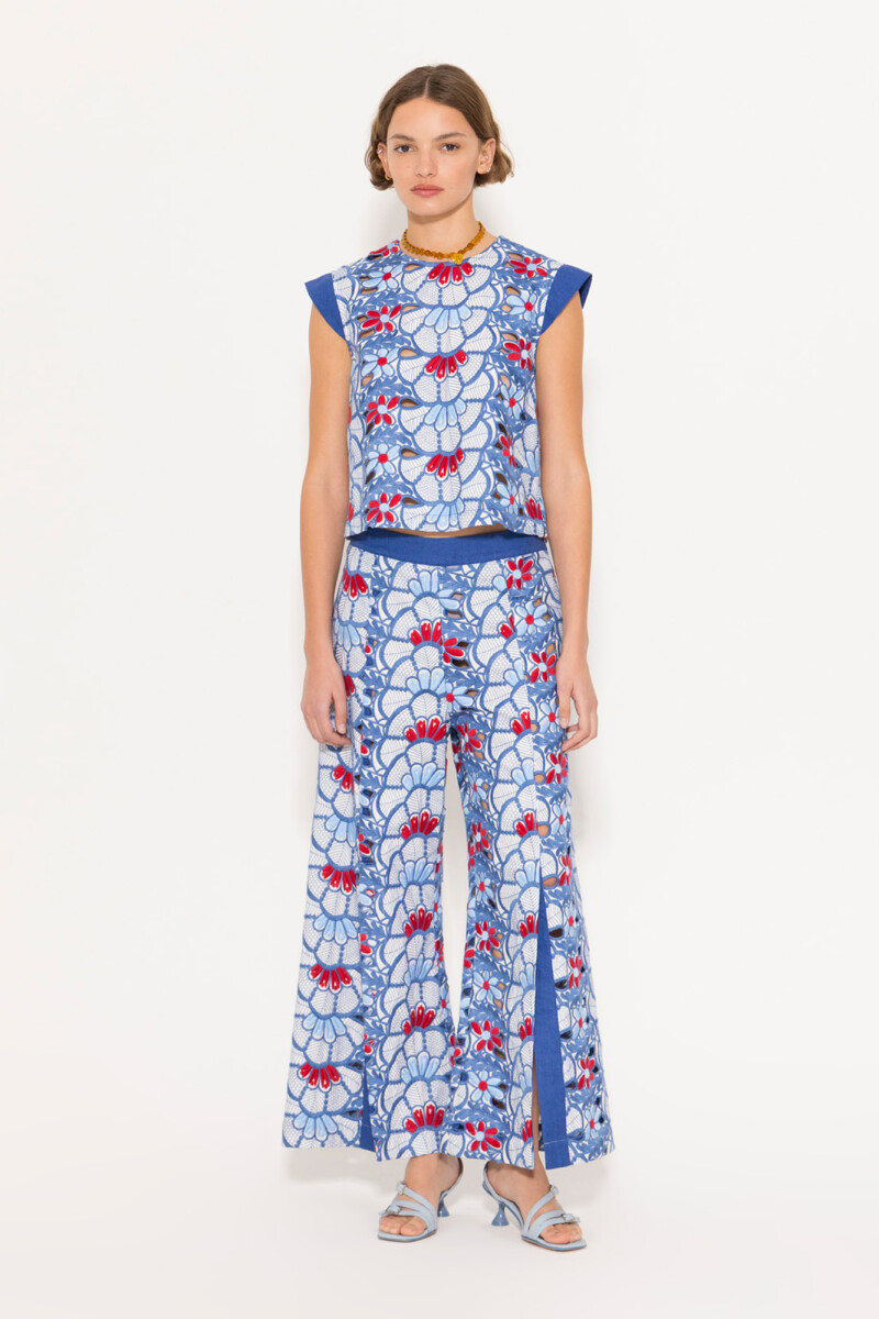 PANTALON PHOEBE Azul