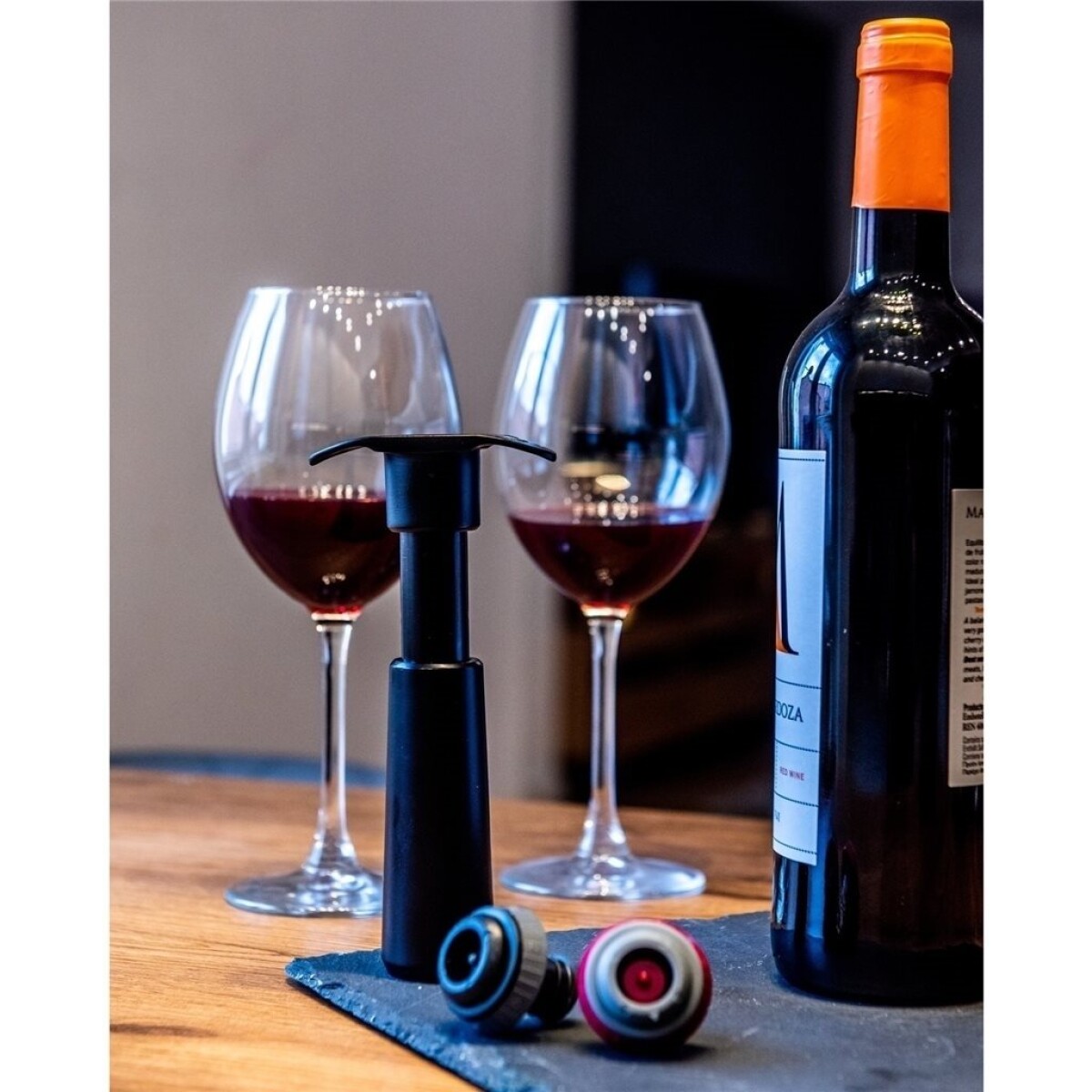 SET 4 PIEZAS ACCESORIOS PARA VINO VIN BOUQUET — Deco Hogar