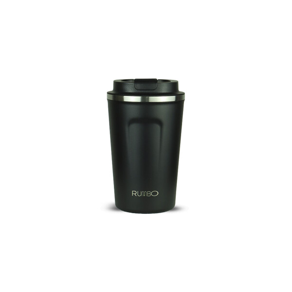 VASO TÉRMICO RUMBO 350ML NEGRO VASO TÉRMICO RUMBO 350ML NEGRO