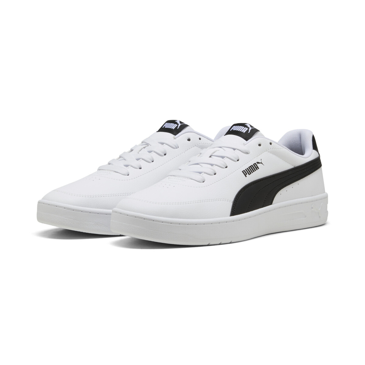 Championes Puma Court Classic Clean de Hombre - 402223 01 - Blanco-negro 