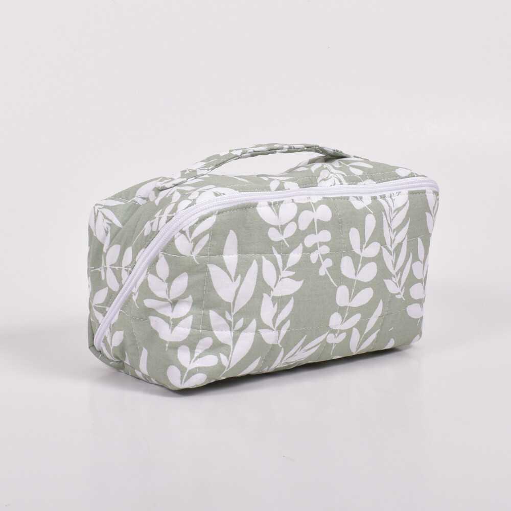 Necessaire Fiore Col. Ava Hojitas Verde