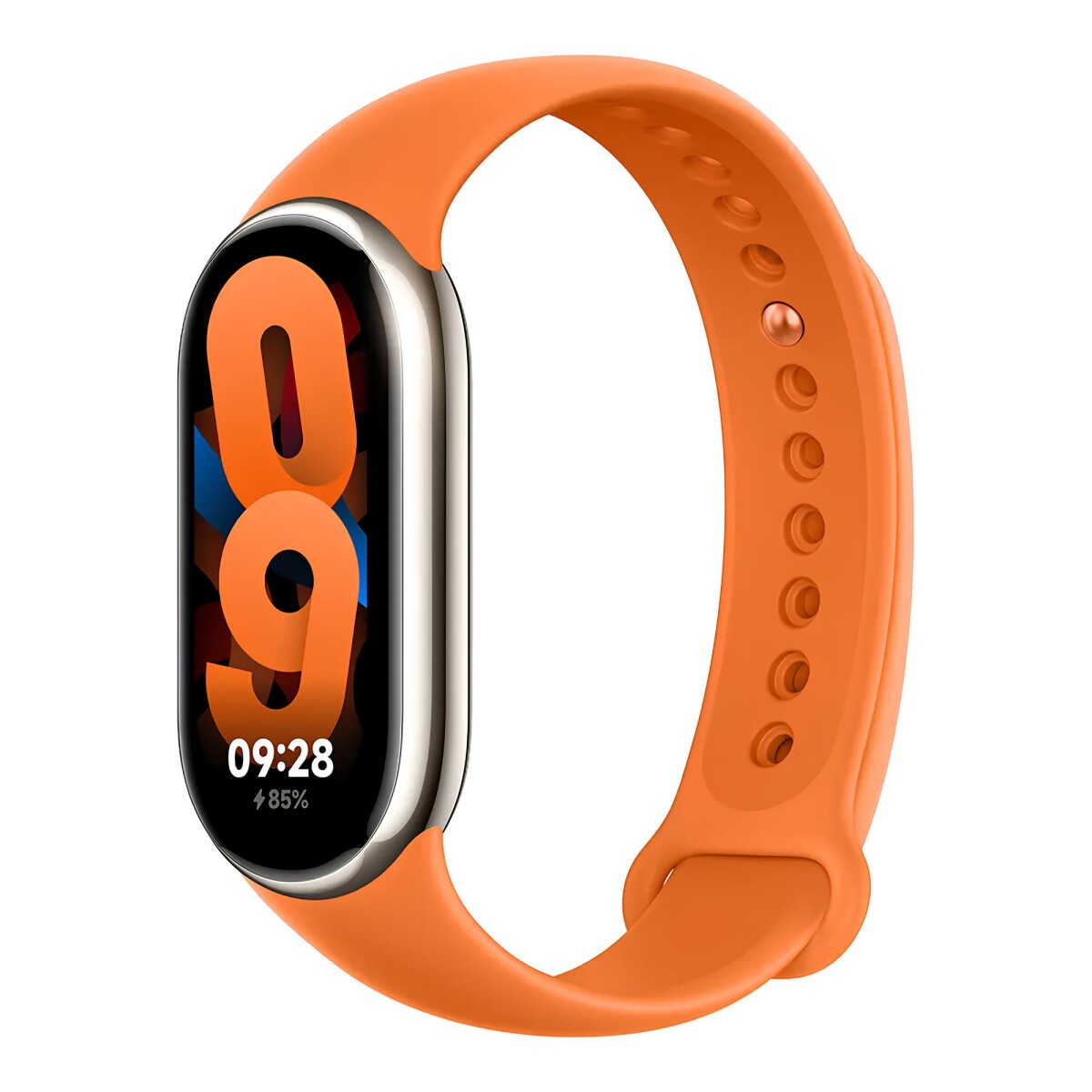Correa de Silicona para Xiaomi Smartband 8 Strap - Orange 
