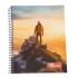 CUADERNO PAPIROS CON ESPIRAL 96 HOJAS 796 TAPA ESCALANDO MONTAÑA