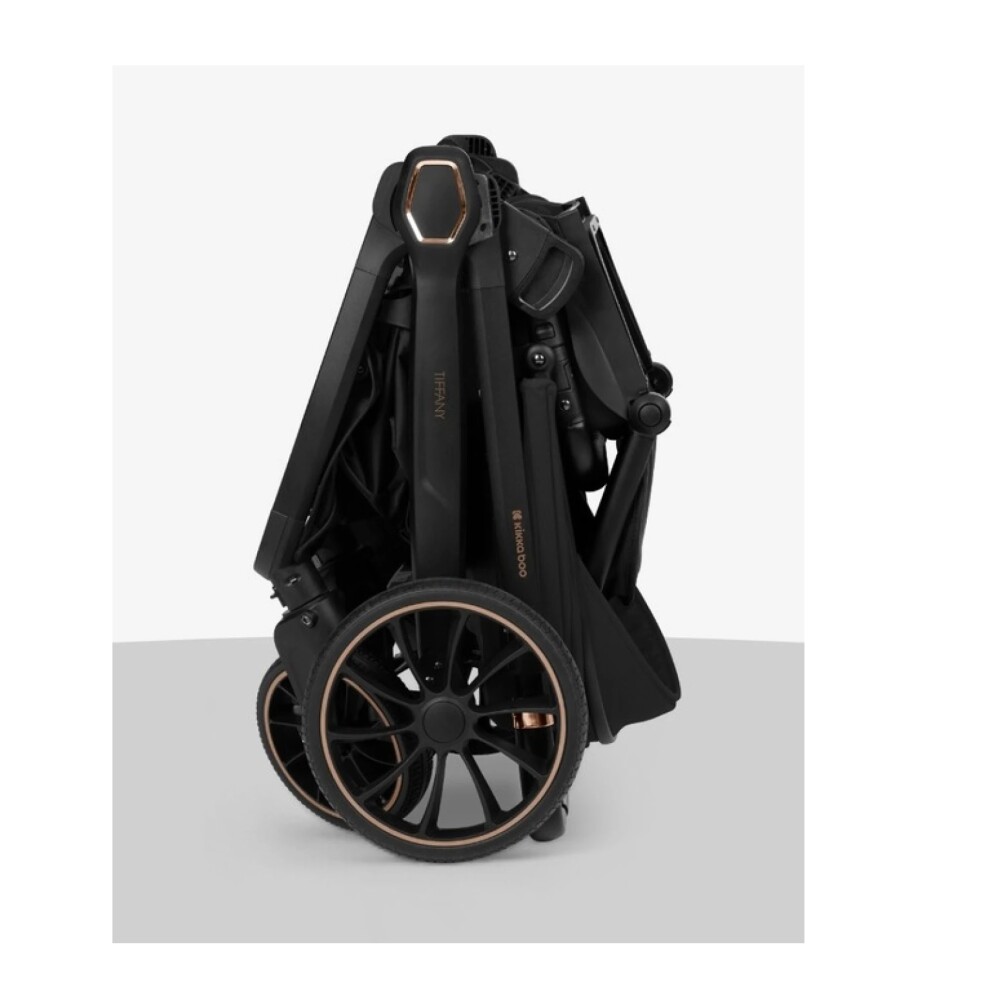 Travel system 4 en 1 TIFFANY ISOFIX KIKKABOO - Black Travel system 4 en 1 TIFFANY ISOFIX KIKKABOO - Black