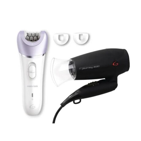 COMBO GA.MA DEPILADORA OASIS + SECADOR JOURNEY TRAVEL COMBO GA.MA DEPILADORA OASIS + SECADOR JOURNEY TRAVEL