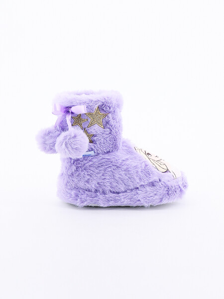 PANTUFLAS FROZEN VIOLETA