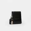 Mini Bag Olivia En Cuero Graneado Negro