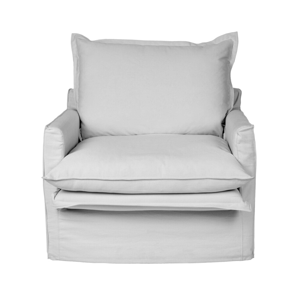 BUTACA TELA GRIS ALASKA