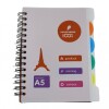 CUADERNO A5 22KPP TAMAÑO 15X21 COLOR NARANJA
