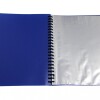 CARPETA TAMAÑO A4 CON 20 FUNDAS Y RULO COLOR AZUL