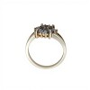 Anillo Flor-Plata 925-Piedra Zirconia Varias-AN3243 conpiedra