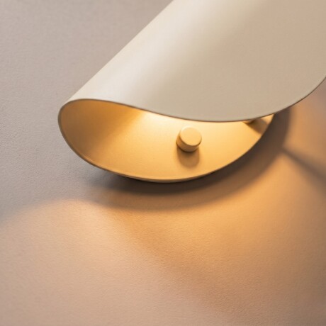 ARTEFACTO DECORATIVO DE PARED BEND Luminaria De Pared Band Beige