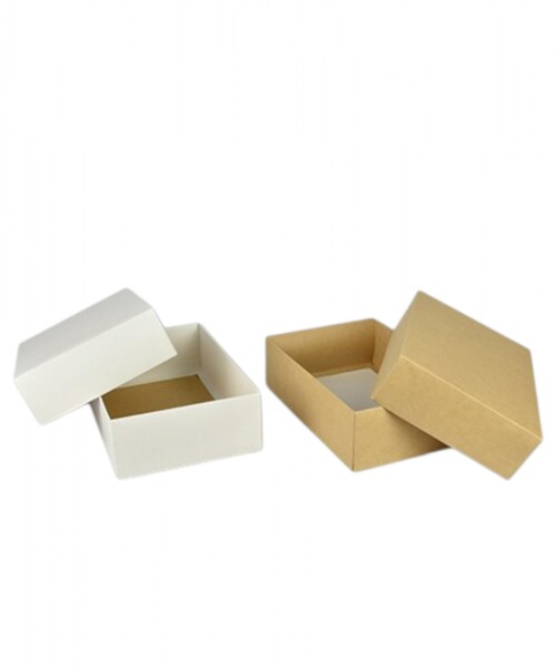 Caja Rectangular 20x30x9 cm REVERSIBLE BLANCO MADERA
