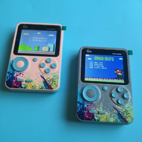 Consola Portátil 500 Juegos AZUL
