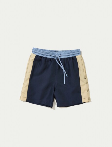 SHORT DE BAÑO INFANTIL AZUL