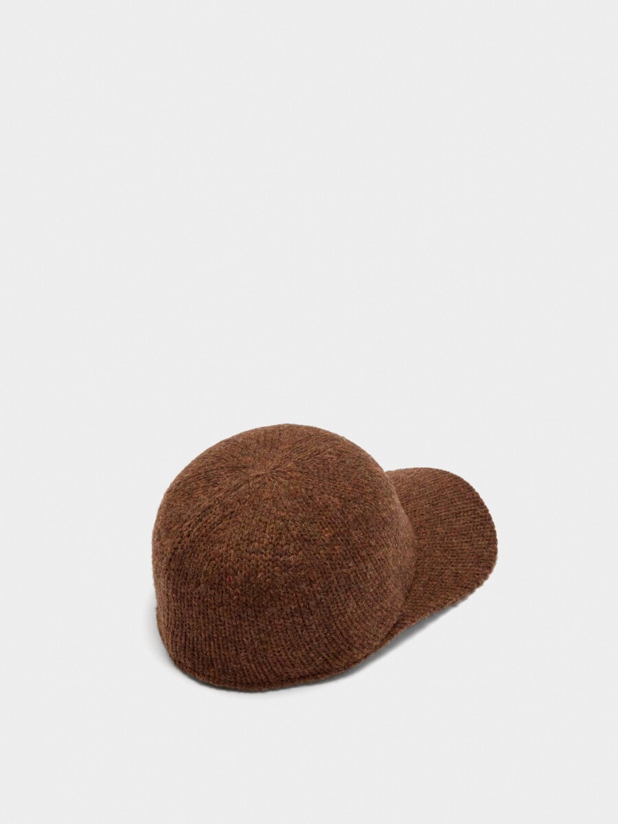 Gorra De Punto teja