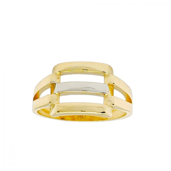 Anillo Barra -Oro bajo-Sin piedra-AN8233 sinpiedra