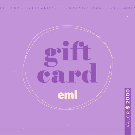 Gift Card - Tarjeta de Regalo valor $2000 Gift Card - Tarjeta de Regalo valor $2000