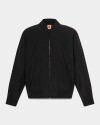 Casaca WaterResistant Mid-Season Bomber Hombre Black
