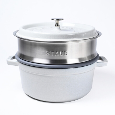 STAUB COCOTTE C/ VAPORIERA - 24 CM TRUFA STAUB COCOTTE C/ VAPORIERA - 24 CM TRUFA