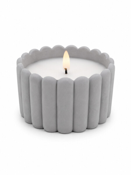 VELA LED DECORATIVA GRIS
