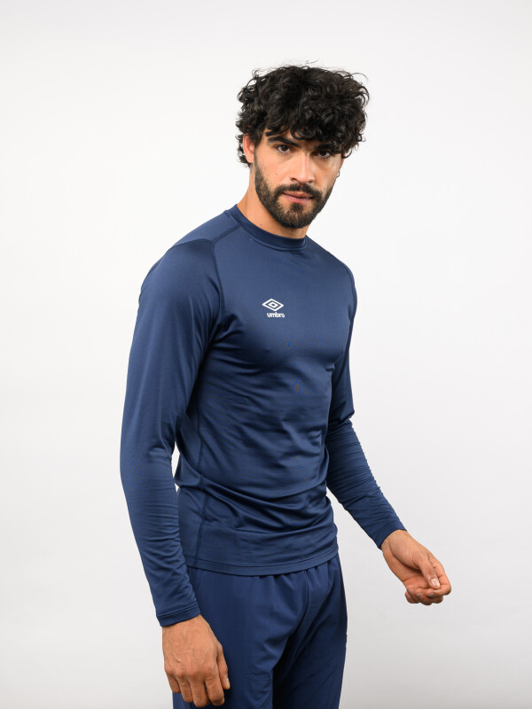 Remera Manga Larga Térmica Brush Umbro Hombre 001