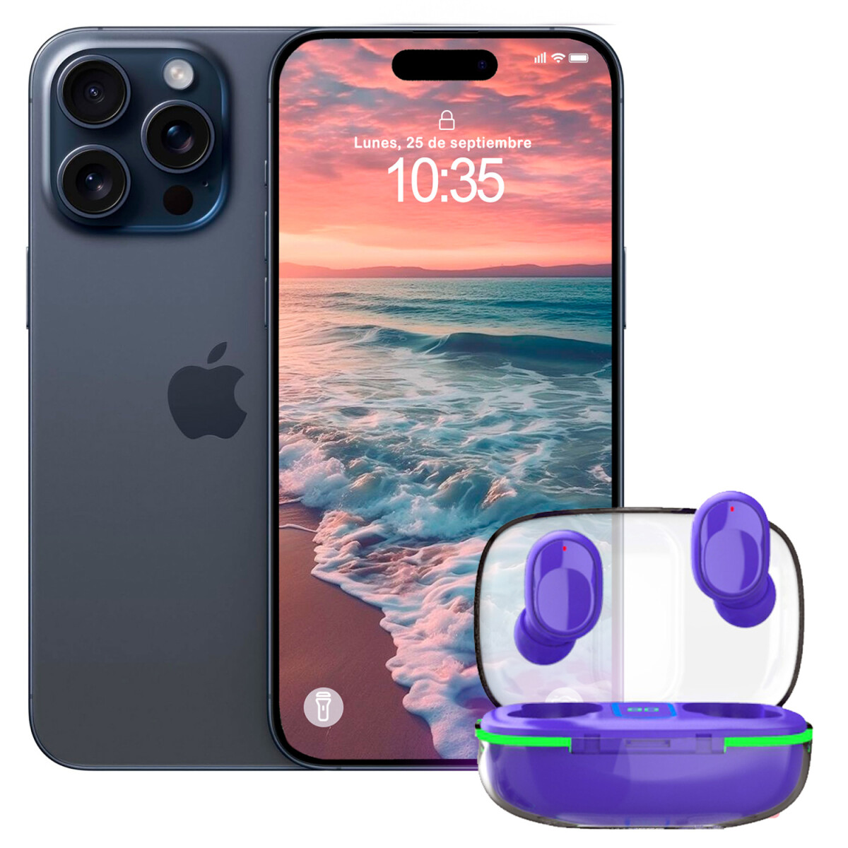 Iphone 15 Pro Max 256 Gb + regalo - AZUL 