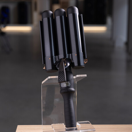 ondulador de cabello triple BLACK