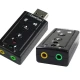 Adaptador Tarjeta De Sonido Externa Usb 2.0 Audio 7.1 Adaptador Tarjeta De Sonido Externa Usb 2.0 Audio 7.1