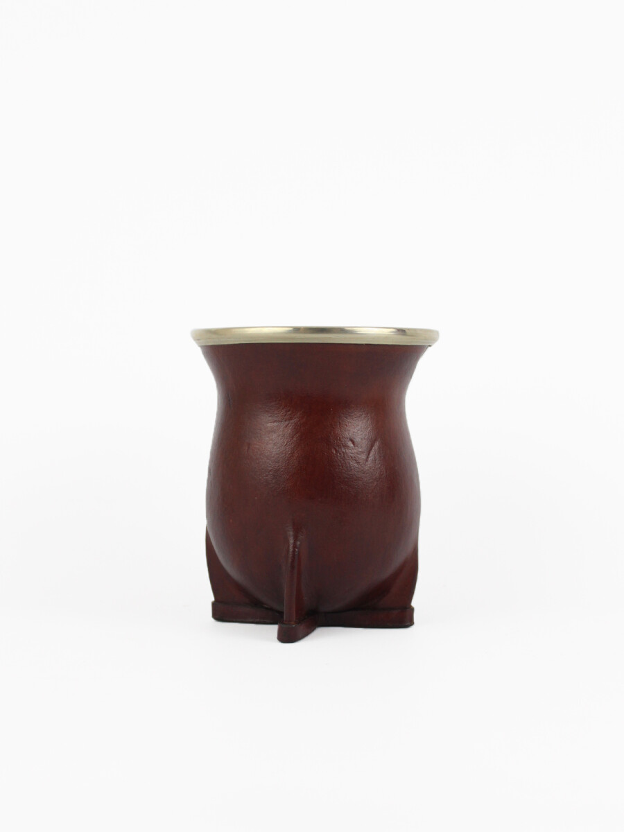 Mate Camionero de alpaca - Marrón Claro 