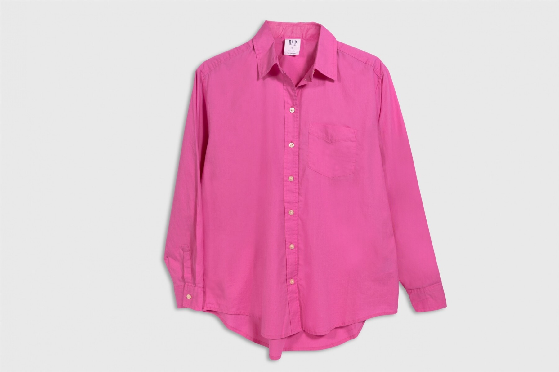 Camisa Poplin Mulit Rayas Mujer - Wild Orchid 16-2120 Tc 