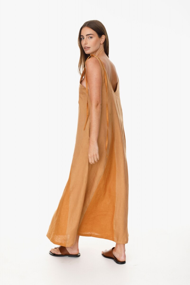 Vestido Turma Camel/Camel