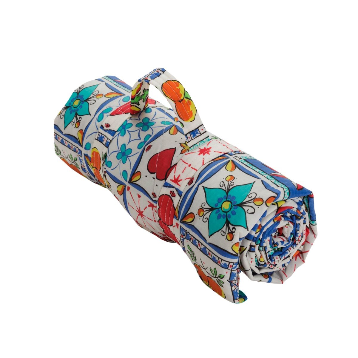 Lona Playera Impermeable Estampada 183x137 Cm - Blanco 