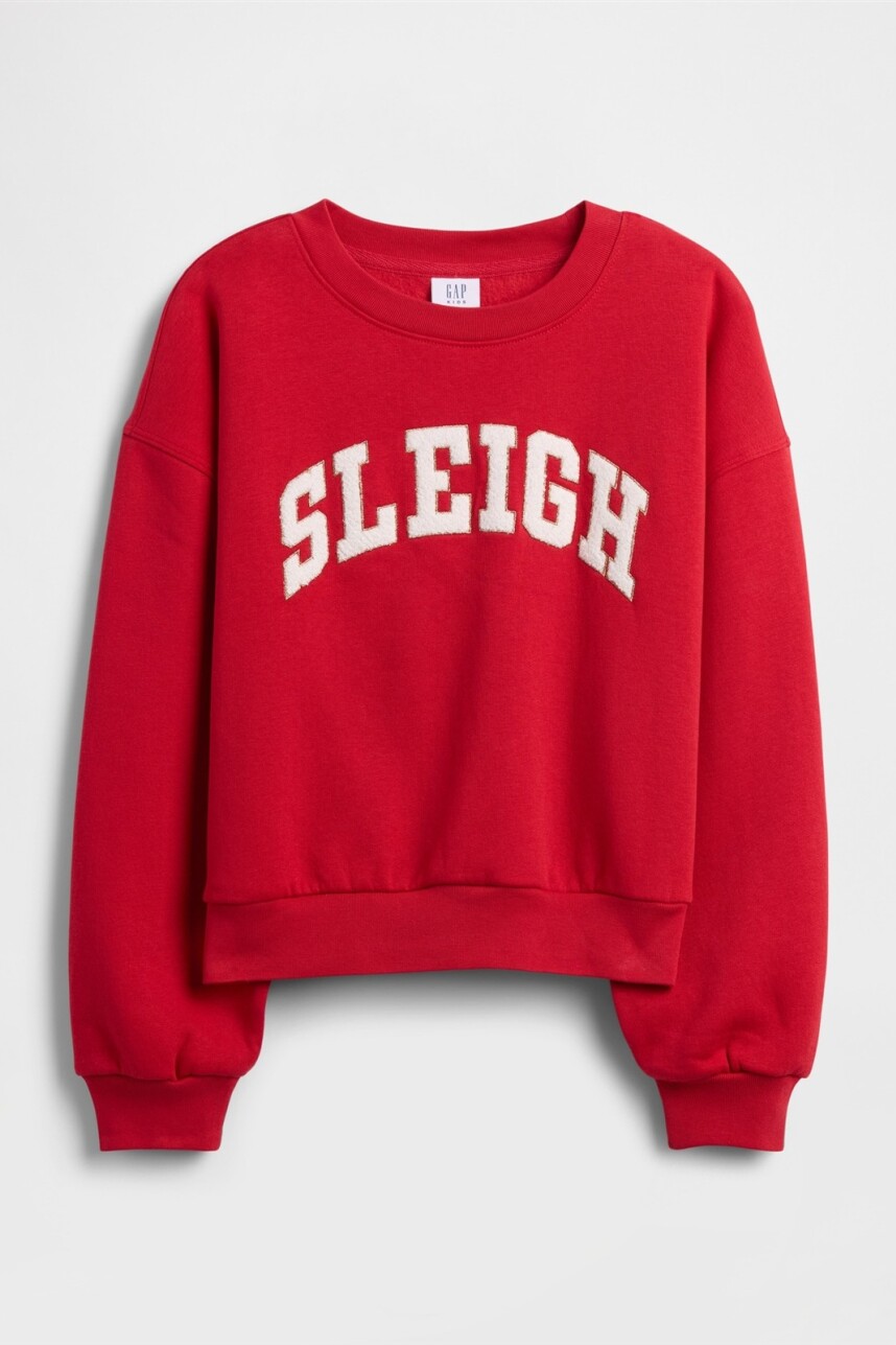 Buzo Deportivo Niña Modern Red