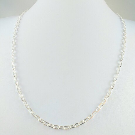 Cadena de plata 925. Modelo, FORCET, 60 cm. Cadena de plata 925. Modelo, FORCET, 60 cm.