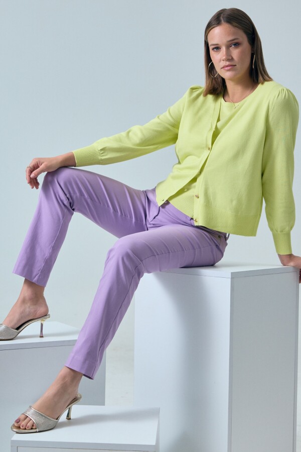 Pantalon Colors LAVANDA