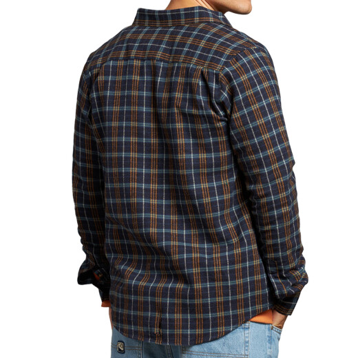 Camisa ML Rusty Abelio - Azul Camisa ML Rusty Abelio - Azul