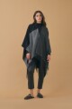 Capa color block negro