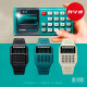 Reloj Casio Retro CA-53WB Varios Colores 2BDF