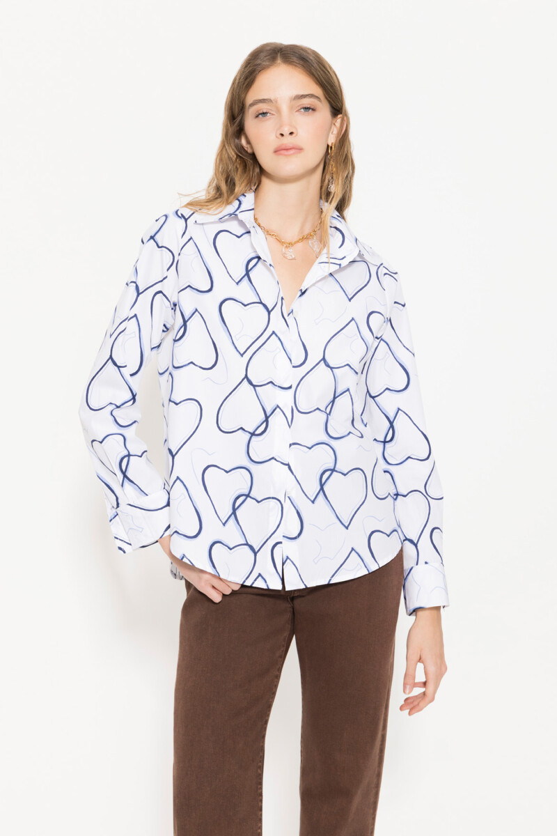 CAMISA BOYFRIEND Blanco