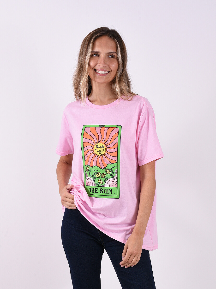 REMERA SUN - ROSA CLARO 