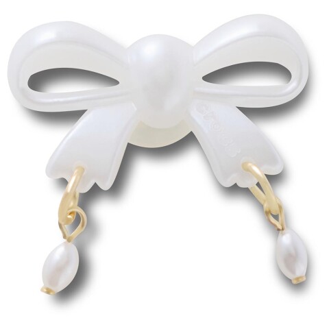 Jibbitz Bow and Pearl Dangle Multicolor