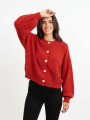 Cardigan Eloirel Rojo