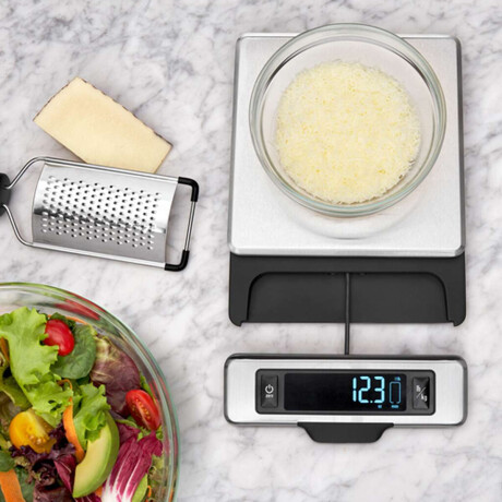 Oxo Gg Balanza De Acero Inoxidable Con Pantalla Extraíble