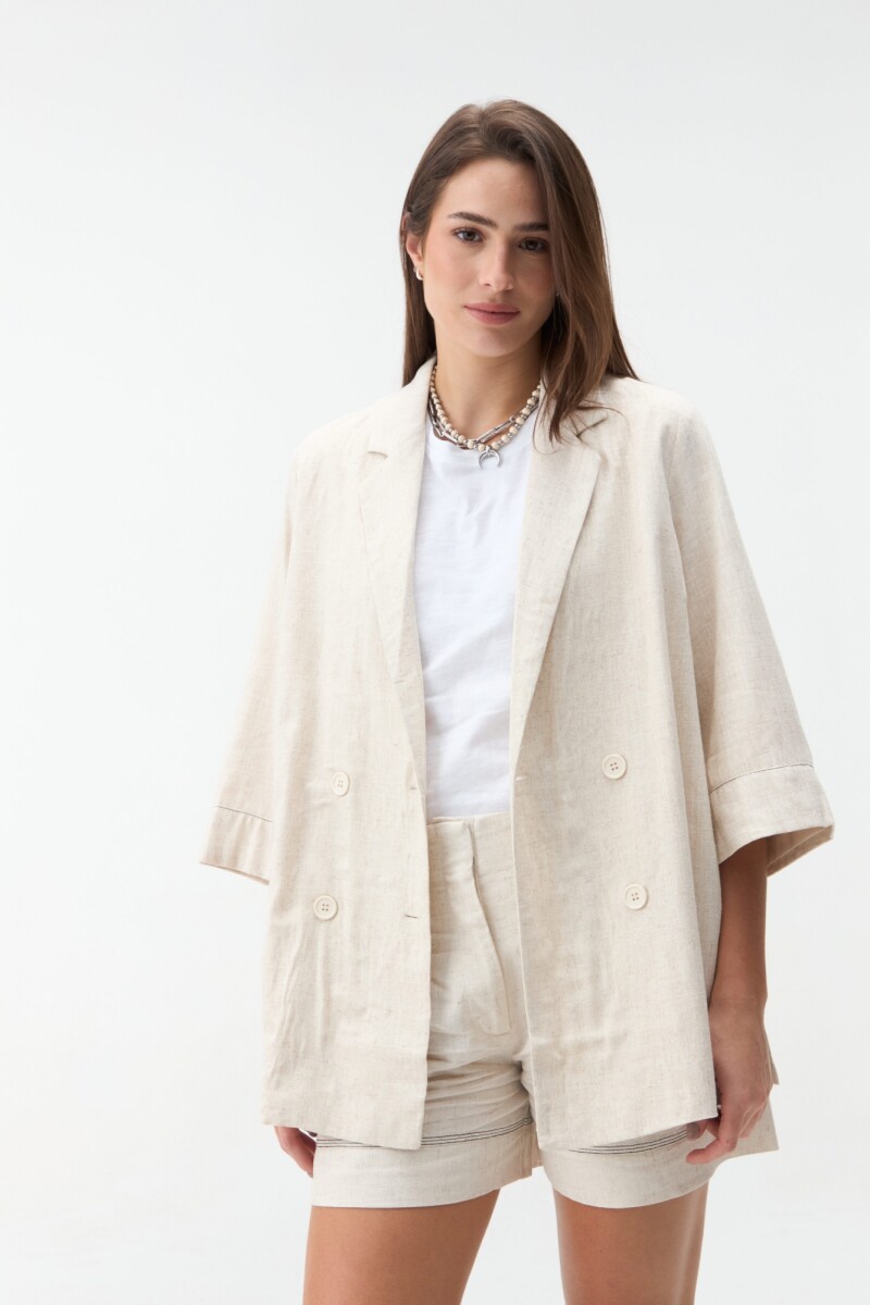 BLAZER SELVA - Beige 