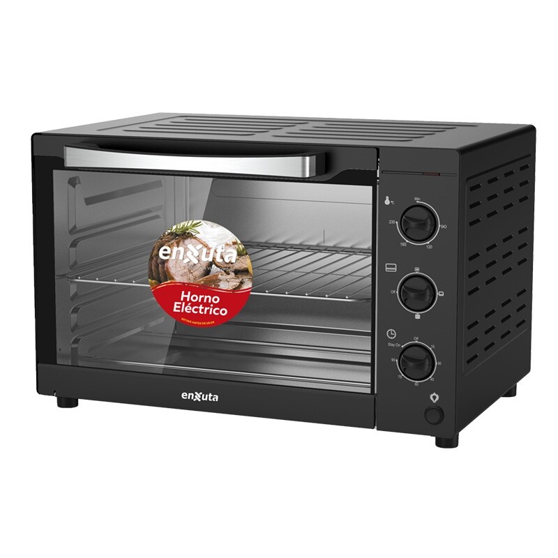 Horno Electrico Enxuta 42lts Negro Unica