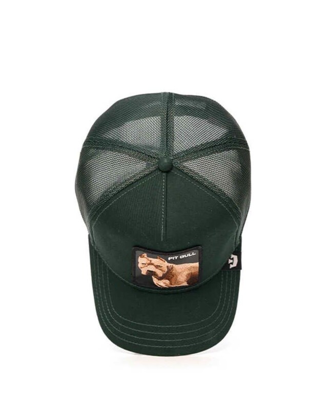 Gorra Goorin Bros Trucker Baseball - The Dog Pitbull Verde
